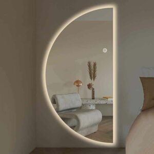 Espejo Media  Luna Grande  80cm*1.60mt PVC-2