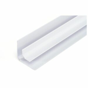 Angular Interno Pvc 5.95 m Blanco Brillante