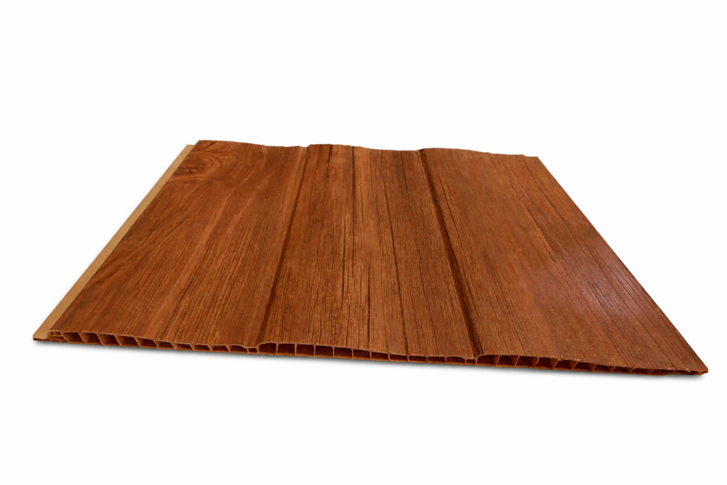 Tablilla Pvc Ambar 3 canal Ondulado 25 cm*5.95 m