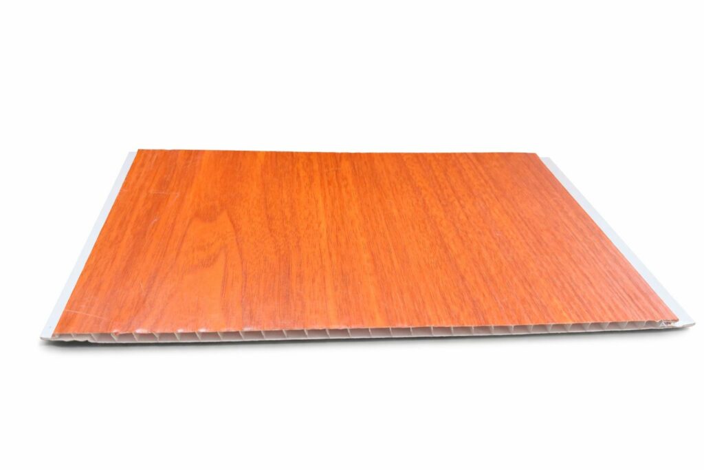 Tablilla Pvc Cedro Laminado Liso 25 cm*5.95 m