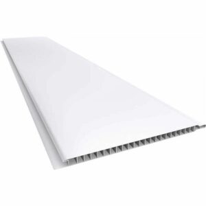 Tablilla PVC Blanco Mate Laminado 25cm*5.95m*7mm