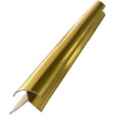 Perfil Angular Externo Dorado 2.44 metros