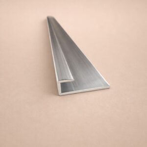 Perfil Terminal Plateado 2.44 metros