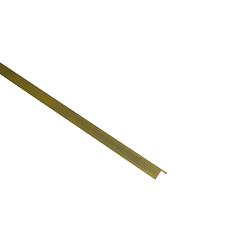 Perfil Angulo 1cm Dorado 2.45 metros