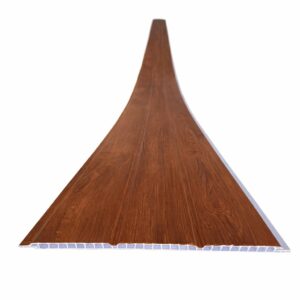 Tablilla Pvc ambar 3 canal Laminado 25 cm*5.95 m