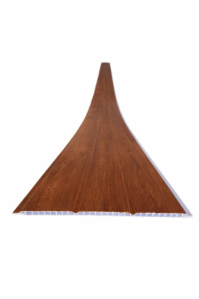 Tablilla Pvc ambar 3 canal Laminado 25 cm*5.95 m
