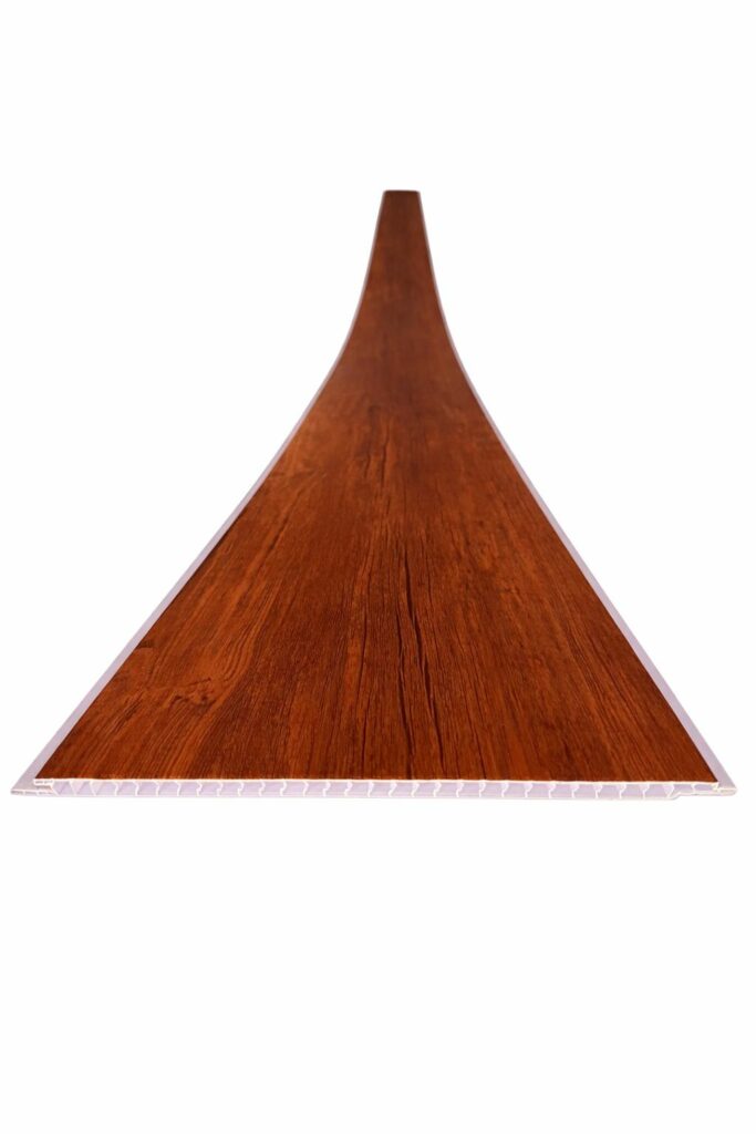 Tablilla Pvc Caobilla Liso Laminado 25 cm*5.95 m