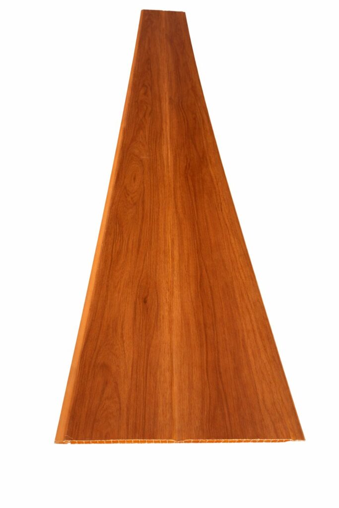 Tablilla Pvc Cerezo Con Canal 25 cm*5.95 m