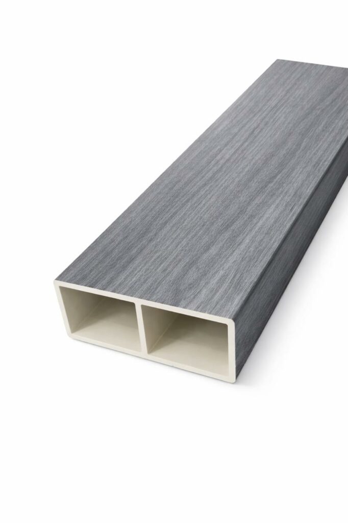 TUBO WPC 5cm*2.90mt GRIS/YL002