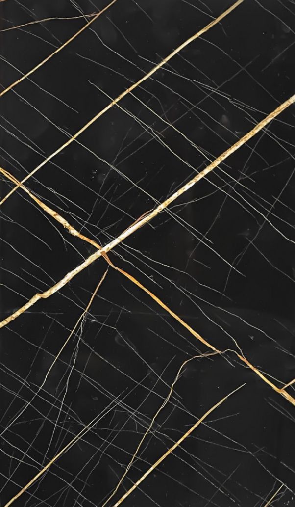 PA35- G15 Lamina UV Tipo Negro Dorado 1.22mt*2.44mt*3mm