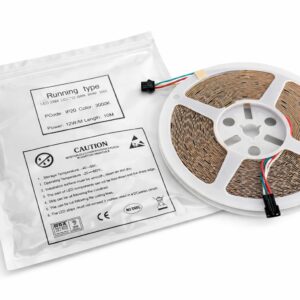 PA34-Rollo Cinta Led Adhesiva 3500k MOVIMIENTO * 10mt Para Rieles Led