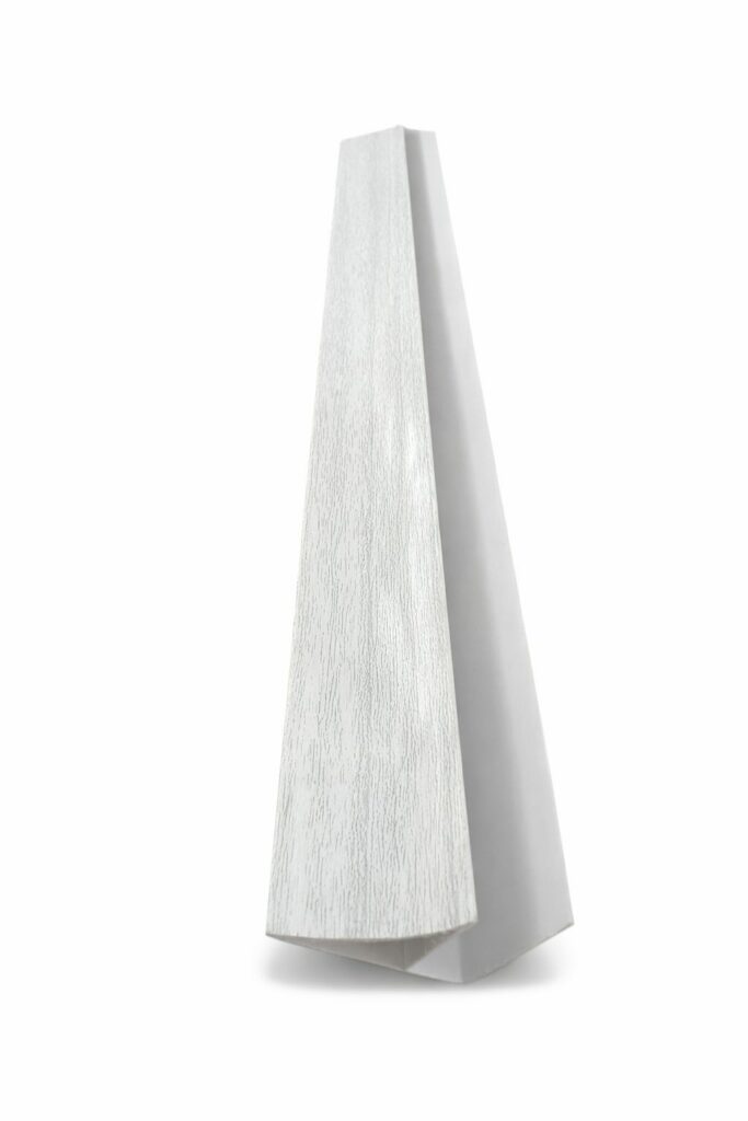 Cornisa Pvc 5.95 m Blanco madera