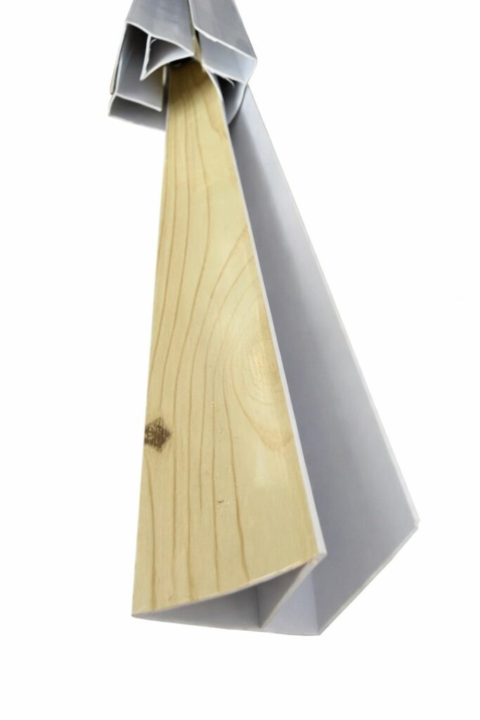 Cornisa Pvc 5.95 m Marfil Madera