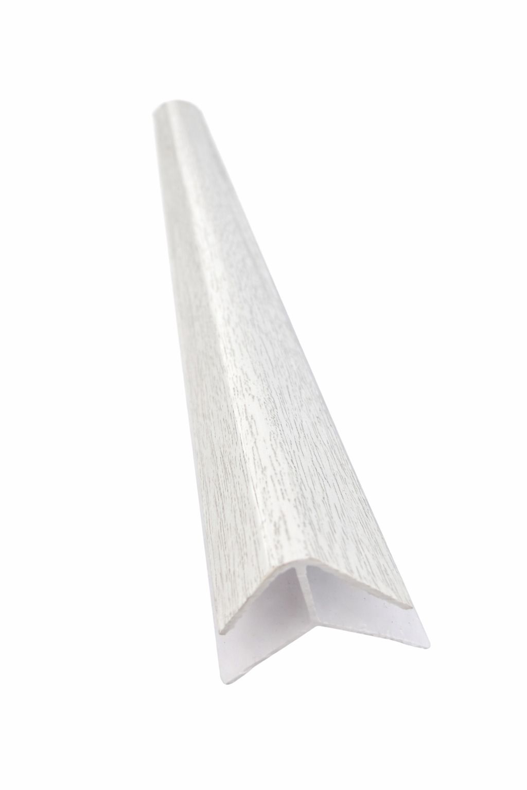 Angular Externo Pvc 5.95 m Blanco Madera