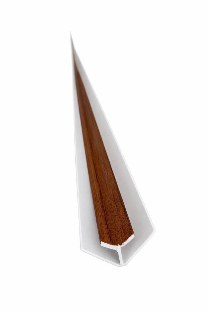 Angular Interno Pvc 5.95 m Café Laminado