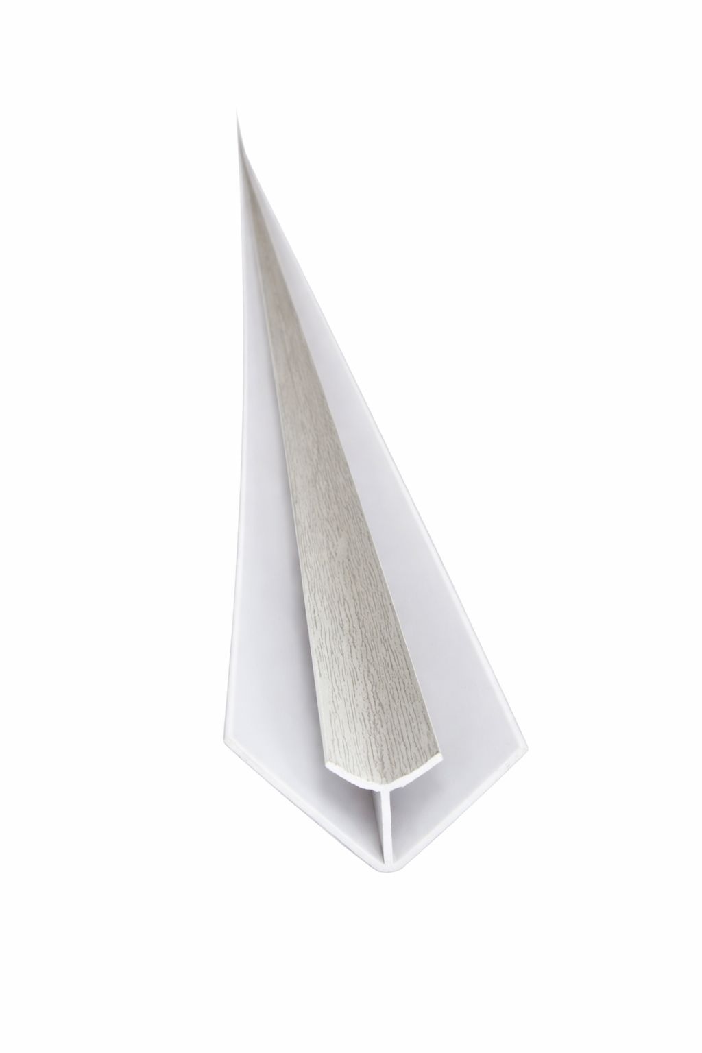 Angular Interno Pvc 5.95 m Blanco Madera