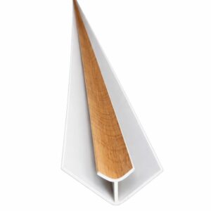 Angular Interno Pvc 5.95 m Madera Haya