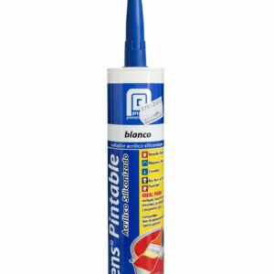 Silicon Acrilastic Pintable Blanco