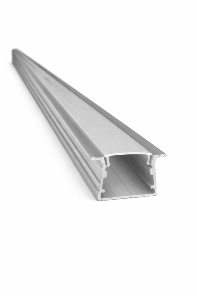 Riel Aluminio Para Cinta Led CON ALETA *3metro