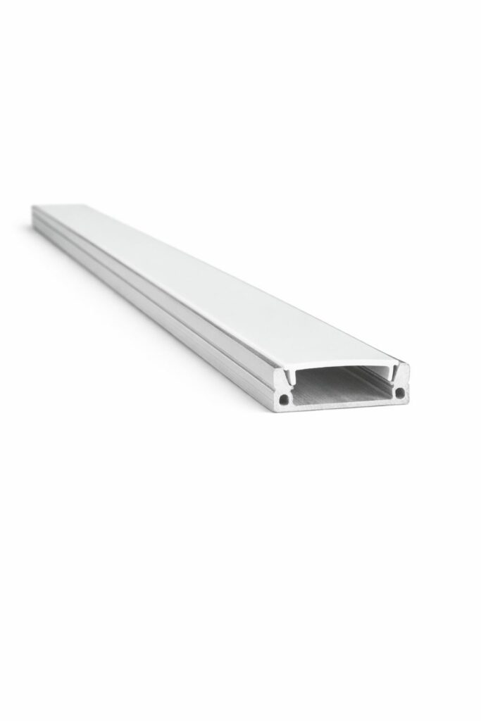 Riel Aluminio Plano Para Cinta Led *3metros