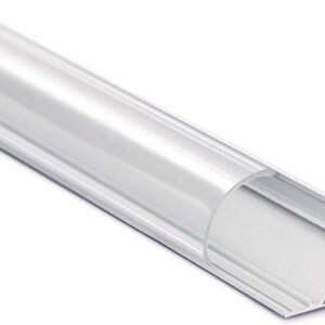 Riel Aluminio Cinta Led ESQUINERO *3metro