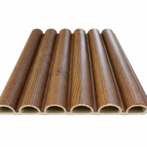 PA28-Pared WPC Redondo Mocca 16 cm*2.90m