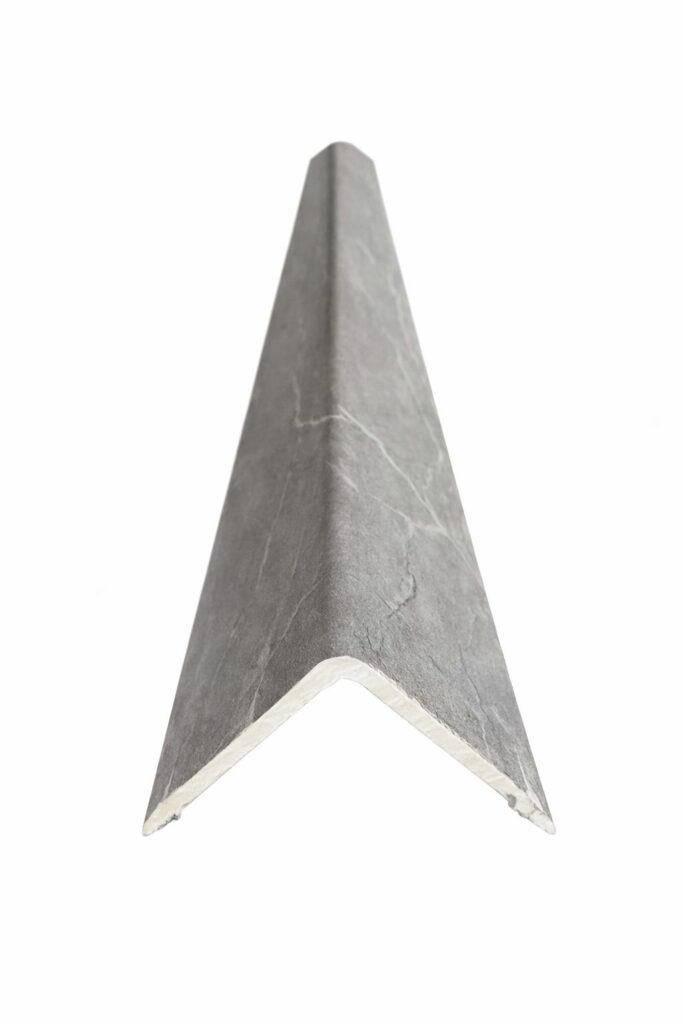 PA34-Angular WPC 2,90 metro GRIS MARMOL CLARO