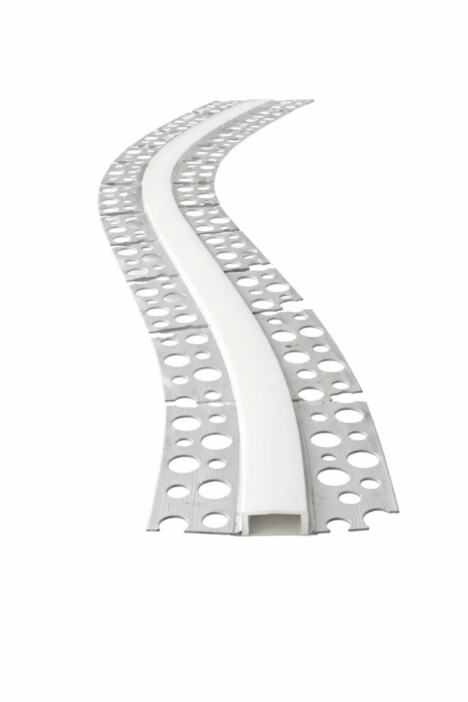 Perfil de aluminio para Gypsum Flexible 3metros