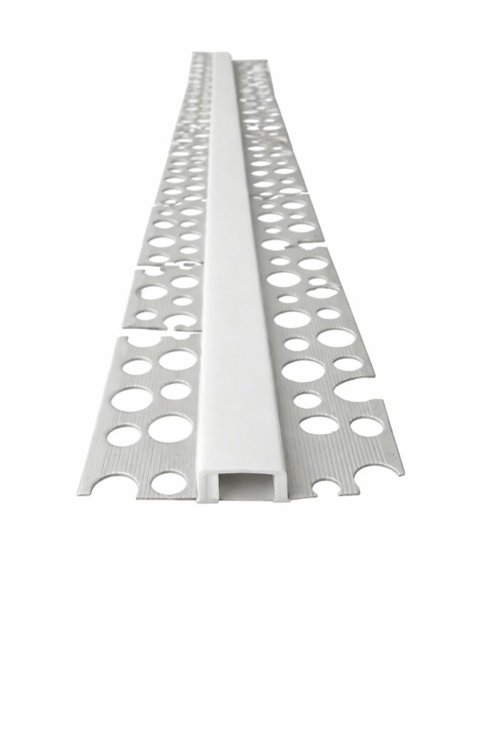 Perfil de aluminio para gypsum 3 metros