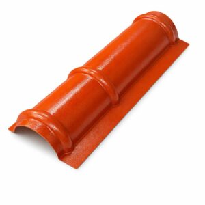 Cumbrera Lateral Colonial 2.5m TerraCota