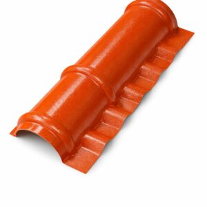 Mitad Caballete Superior Terracota Colonial