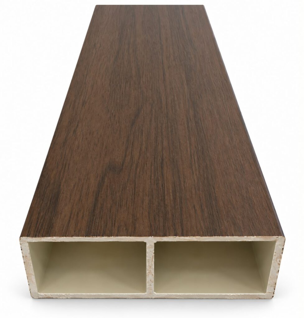 TUBO WPC 5cm*2.90mt NOGAL OSCURO/L-03